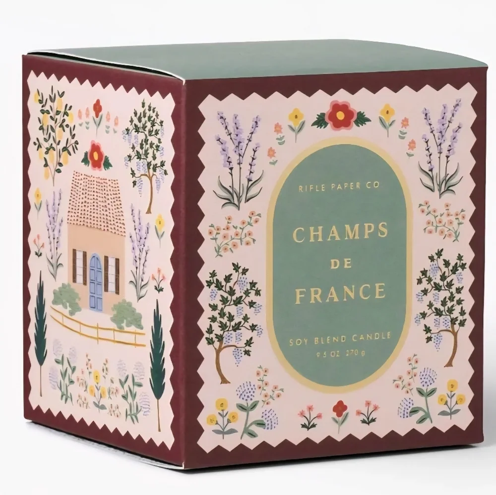 ❤️BUY 5 GET 3 FREE  Champ De France Candle, Size 9.5 oz, Retail Price $38.00 USD